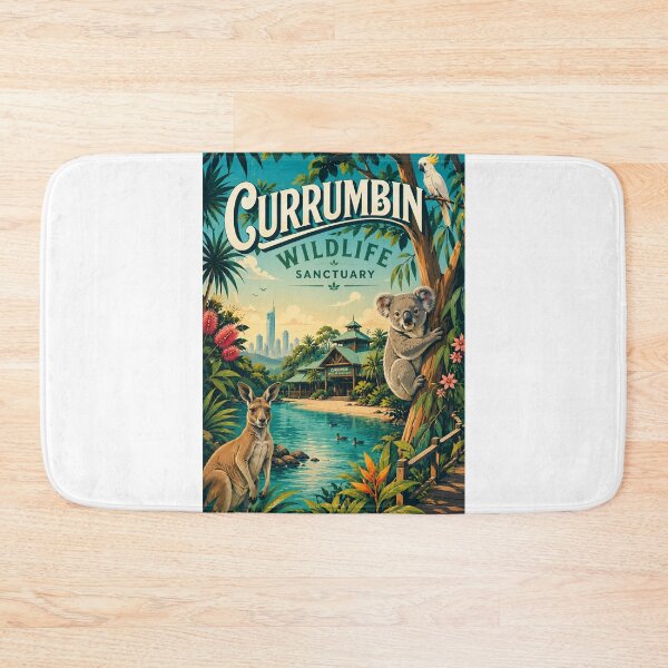 Item preview, Currumbin Wildlife Sanctuary Gold Coast Queensland Koala and Kangaroo designed and sold by Aryabek.