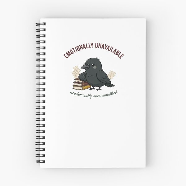 Item preview, Emotionally Unavailable Academically Overcommitted Funny Grad Student  designed and sold by Yellowriversss.