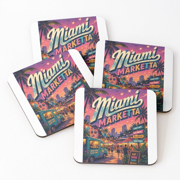Item preview, Miami Marketta Gold Coast Night Markets Queensland Australia designed and sold by Aryabek.