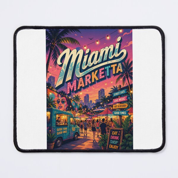 Item preview, Miami Marketta Gold Coast Night Markets Queensland Australia designed and sold by Aryabek.