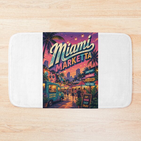 Item preview, Miami Marketta Gold Coast Night Markets Queensland Australia designed and sold by Aryabek.
