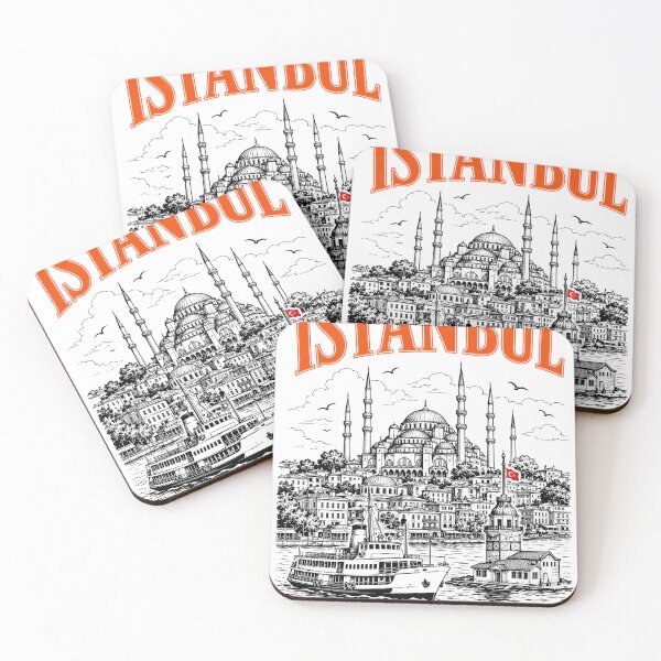 Item preview, Istanbul cityscape designed and sold by Orfoxcreative.