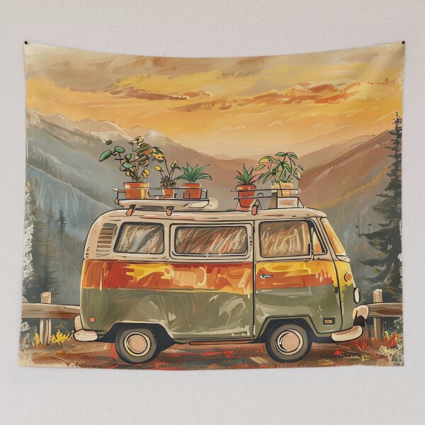 Item preview, Wanderlust Greenhouse Van designed and sold by ONYX Pixee.