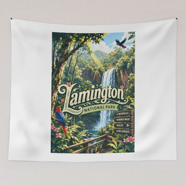 Item preview, Lamington National Park Binna Burra and O Reillys Queensland designed and sold by Aryabek.