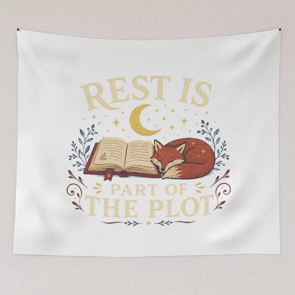 Item preview, Rest Is Part of the Plot designed and sold by Peak Pop Studio..