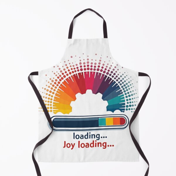 Item preview, Joy Loading Retro Tech Neon Message designed and sold by Art&Fun.