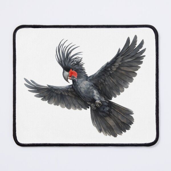 Item preview, Palm Cockatoo Watercolour — Australian Black Cockatoo designed and sold by Jaruart.