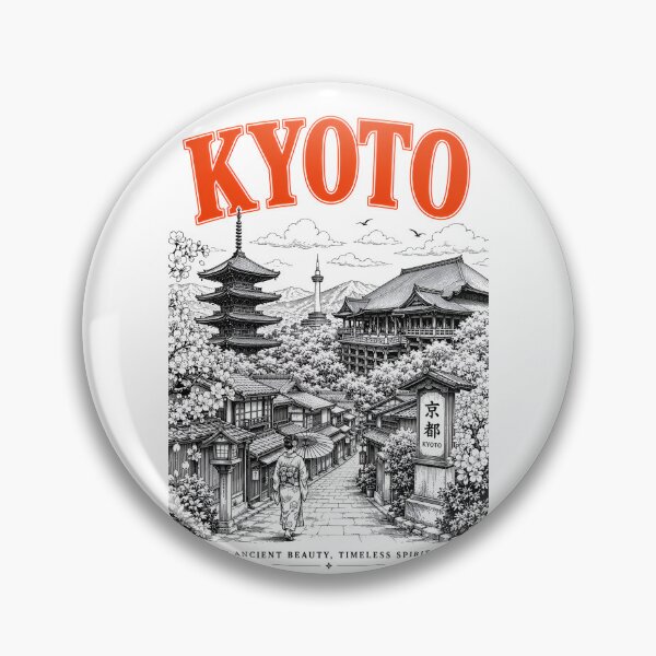 Item preview, Kyoto - Ancient beauty, timeless spirit designed and sold by Orfoxcreative.