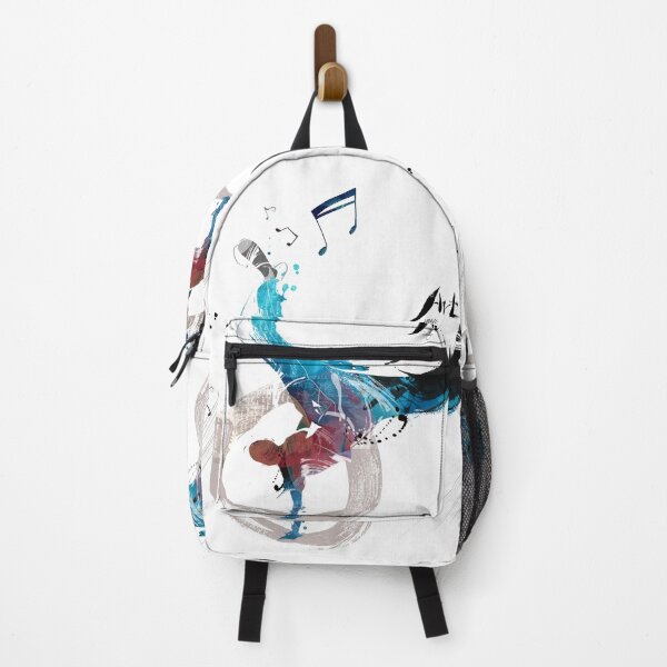 Item preview, Breakdance B-Boy – Blue and Red Watercolor Splatter Art designed and sold by RaresS.