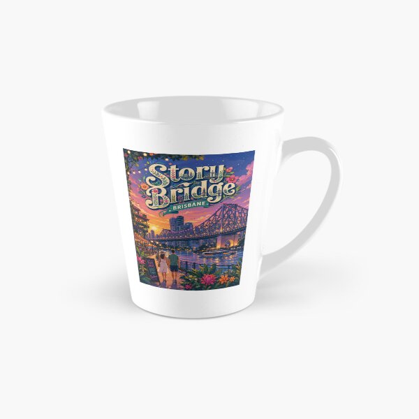 Item preview, Story Bridge Brisbane River and Kangaroo Point Twilight designed and sold by Aryabek.