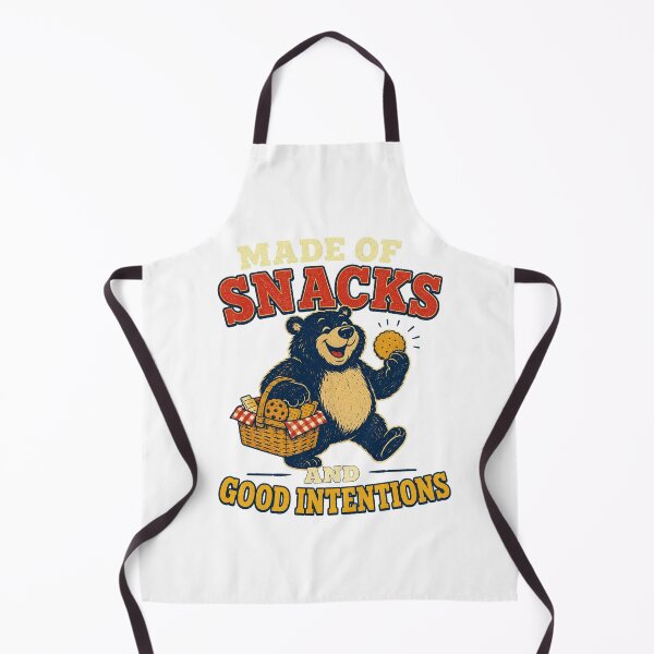 Item preview, Made of Snacks and Good Intentions designed and sold by Peak Pop Designs | Funny Gifts, Cozy Art & Cute Animals .
