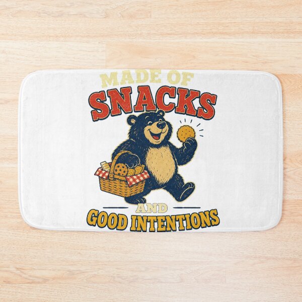 Item preview, Made of Snacks and Good Intentions designed and sold by Peak Pop Studio..