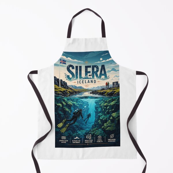 Item preview, Silfra Fissure Thingvellir National Park Iceland Between Continents designed and sold by Aryabek.