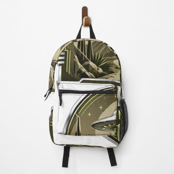 Item preview, Chrome Neo Deco Ufo Hiking Club Aliencore Graphic designed and sold by TheRealTaria.