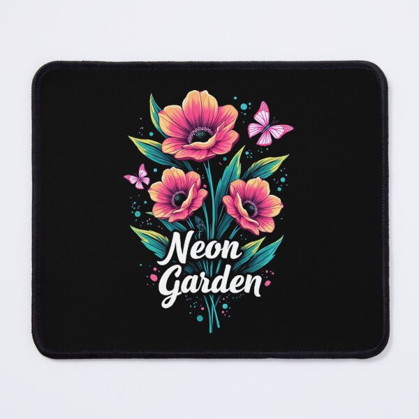 Item preview, Neon Garden Electric Floral Maximalist Design designed and sold by Art&Fun.