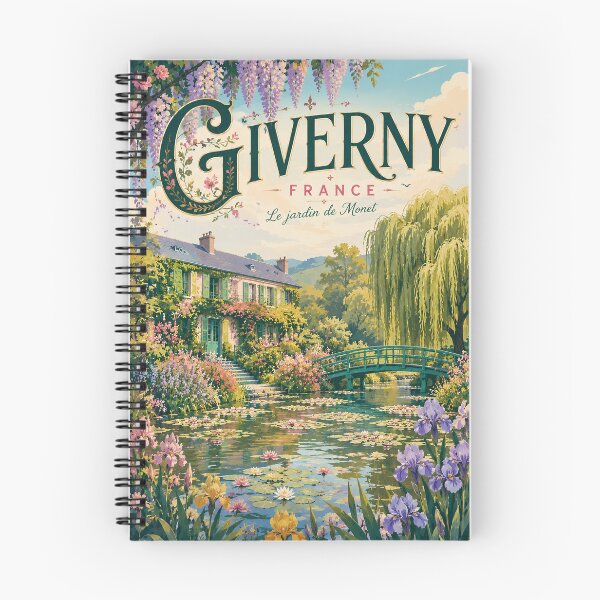 Item preview, Giverny Claude Monet Garden Normandy France designed and sold by Aryabek.