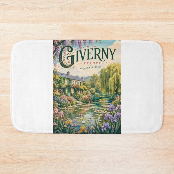 Item preview, Giverny Claude Monet Garden Normandy France designed and sold by Aryabek.