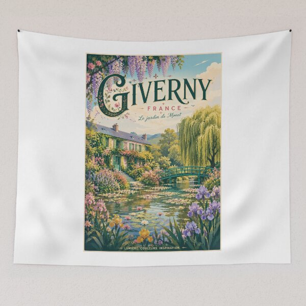 Item preview, Giverny Claude Monet Garden Normandy France designed and sold by Aryabek.
