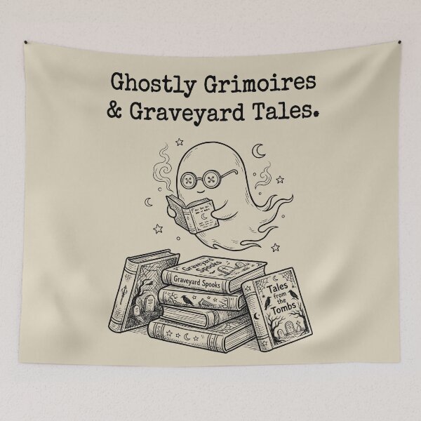 Item preview, Spectral Storytime - Creepy Cute designed and sold by bapupa.
