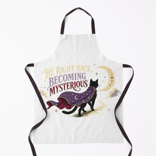 Item preview, Be Right Back, Becoming Mysterious designed and sold by Peak Pop Studio..