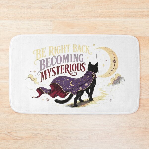 Item preview, Be Right Back, Becoming Mysterious designed and sold by Peak Pop Studio..