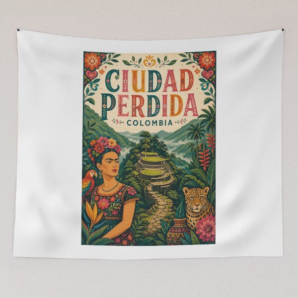Item preview, Ciudad Perdida Sierra Nevada de Santa Marta Colombia designed and sold by Aryabek.