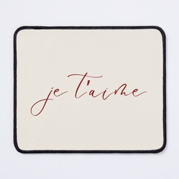 Item preview, "je t'aime" designed and sold by PrettiPrintts.