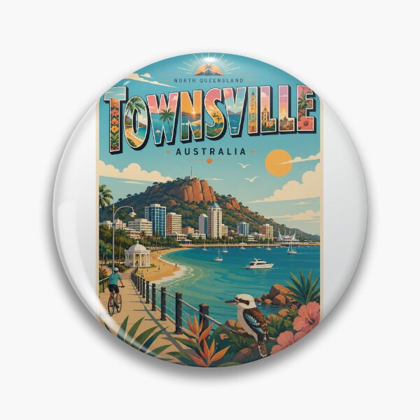 Item preview, Townsville Queensland Strand and Castle Hill Waterfront designed and sold by Aryabek.