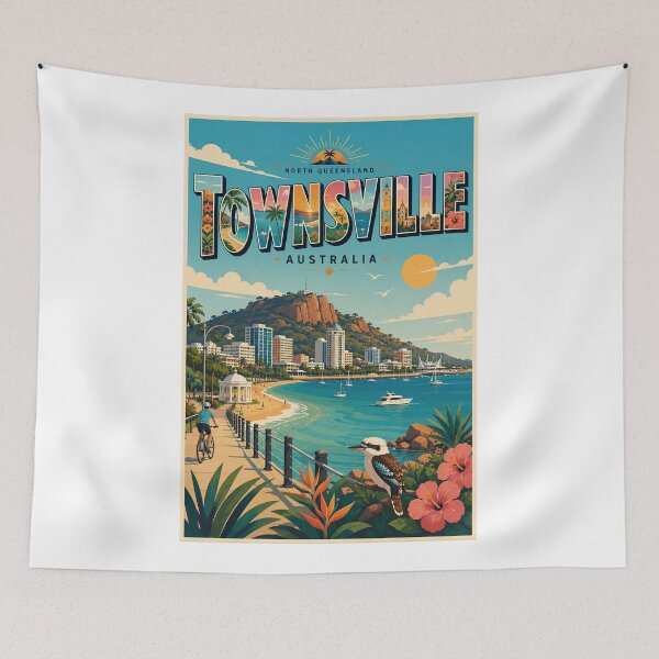 Item preview, Townsville Queensland Strand and Castle Hill Waterfront designed and sold by Aryabek.