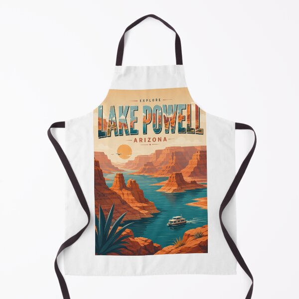 Item preview, Lake Powell Arizona with Glen Canyon National Recreation Area and Colorado River designed and sold by Aryabek.