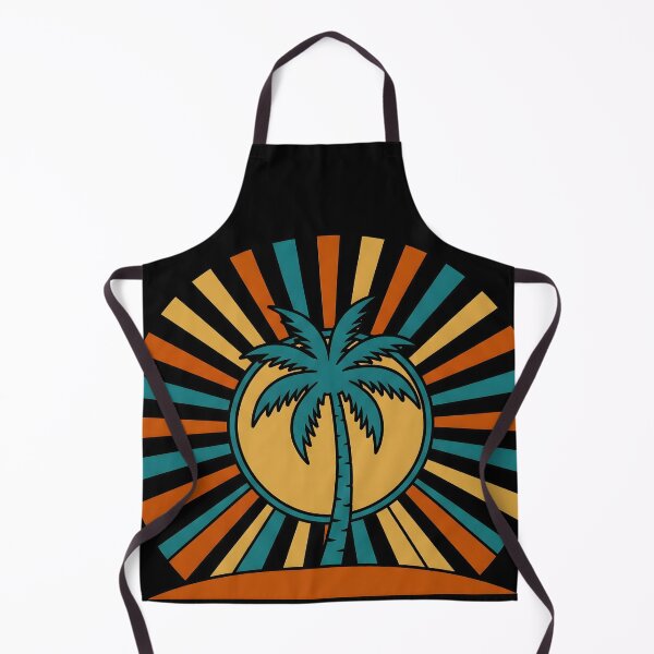 Item preview, Retro Summer Palm Tree Sunset – Vintage Tropical Beach Vacation designed and sold by fawzimorsy.