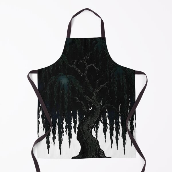 Item preview, Ancient Weeping Willow Tree Dark Anime Sticker Design designed and sold by Dhenin Studio.