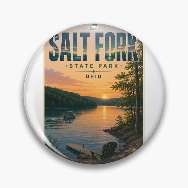 Item preview, Salt Fork State Park Ohio with Salt Fork Lake and Guernsey County Sunset designed and sold by Aryabek.