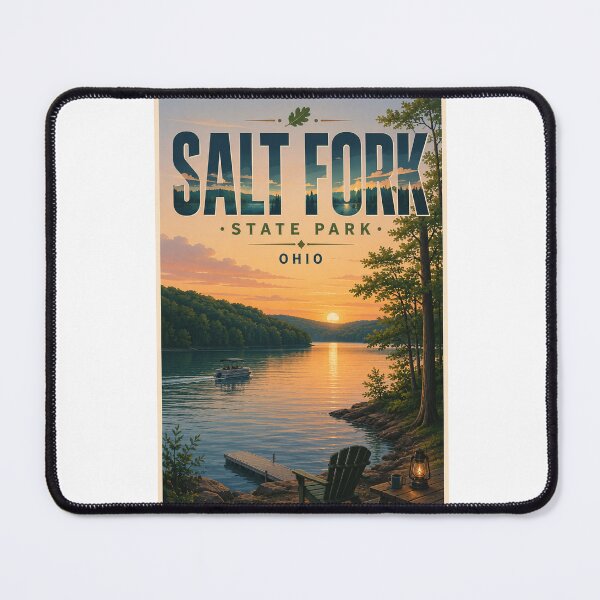 Item preview, Salt Fork State Park Ohio with Salt Fork Lake and Guernsey County Sunset designed and sold by Aryabek.