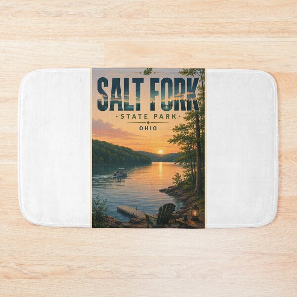 Item preview, Salt Fork State Park Ohio with Salt Fork Lake and Guernsey County Sunset designed and sold by Aryabek.