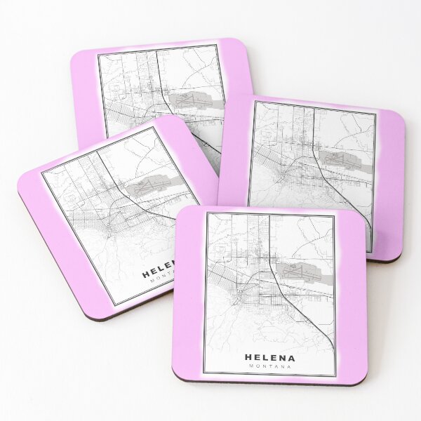 Item preview, Minimalist Helena Map designed and sold by Tamas Das.