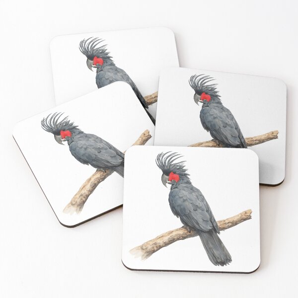 Item preview, Palm Cockatoo Watercolour Illustration designed and sold by Jaruart.