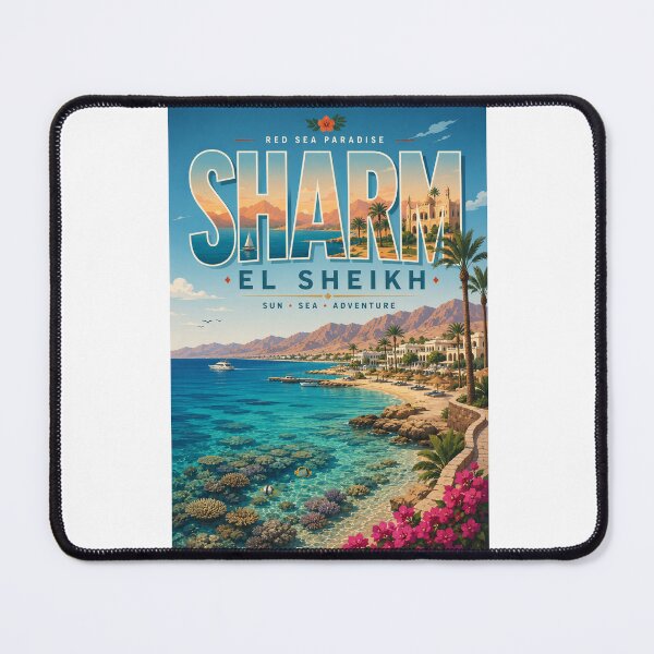 Item preview, Sharm El Sheikh Red Sea Paradise with Sinai Peninsula and Ras Mohammed designed and sold by Aryabek.