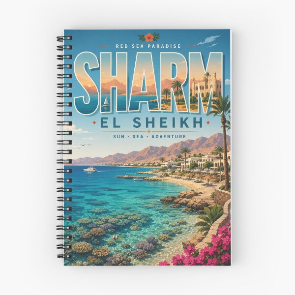 Item preview, Sharm El Sheikh Red Sea Paradise with Sinai Peninsula and Ras Mohammed designed and sold by Aryabek.