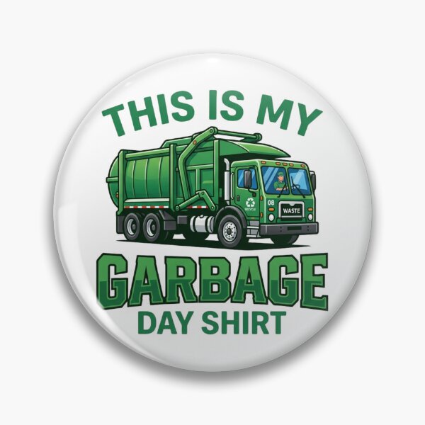 Item preview, This Is My Garbage Day Shirt Cute Garbage Truck designed and sold by raedattia.