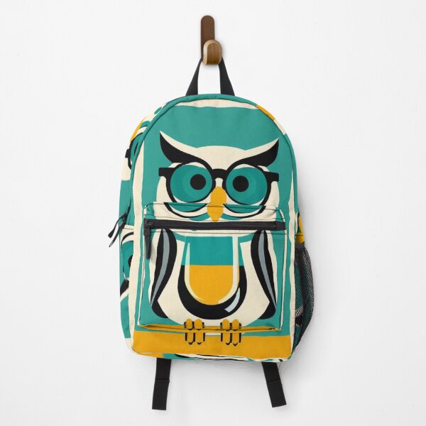 Item preview, Art - Owl with Glasses, Geek Icon of Vector Design designed and sold by World-Pets.
