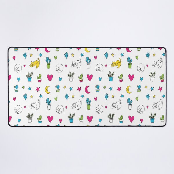 Item preview, Cute Cats and Houseplants Pattern Graphic - Doodle Starry Night Art - Plant Mom Cat Lover Aesthetic designed and sold by BestChoiceService.