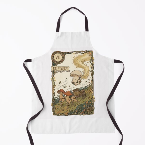 Item preview, Chariot Mushroom Tarot Card Puffball Art designed and sold by SMARTKIT DESIGNAGENCY.