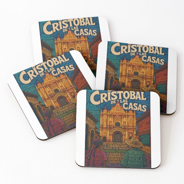 Item preview, San Cristóbal de las Casas Chiapas with Tzotzil Heritage and Cathedral Plaza designed and sold by Aryabek.