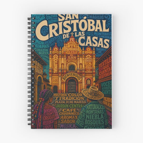Item preview, San Cristóbal de las Casas Chiapas with Tzotzil Heritage and Cathedral Plaza designed and sold by Aryabek.