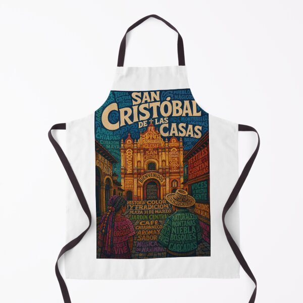 Item preview, San Cristóbal de las Casas Chiapas with Tzotzil Heritage and Cathedral Plaza designed and sold by Aryabek.