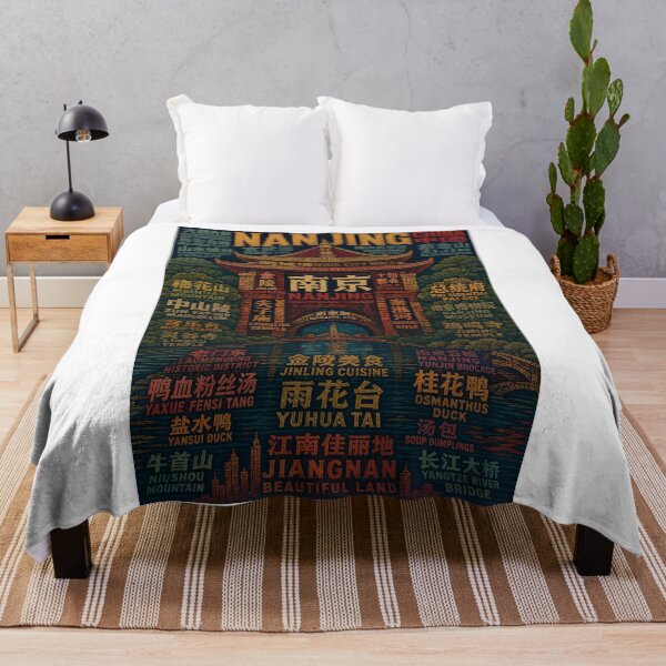Item preview, Nanjing Jiangsu China with Ming City Wall and Zhongshan Scenic Area designed and sold by Aryabek.