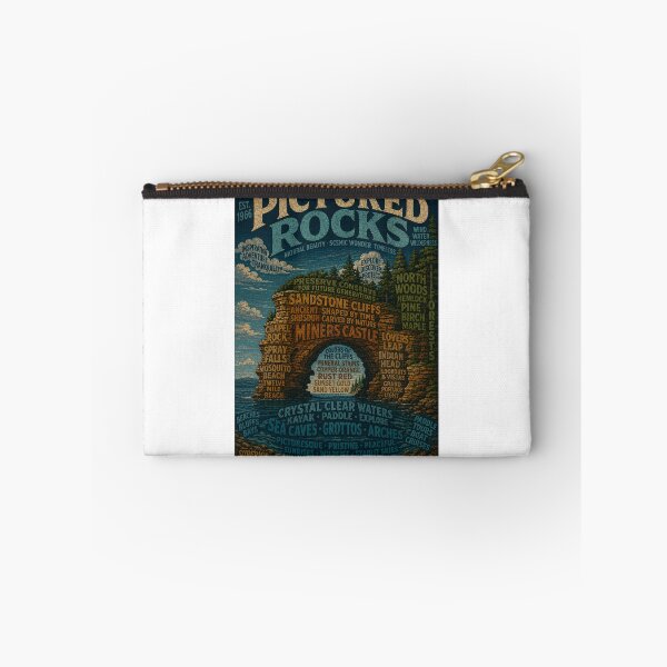 Item preview, Pictured Rocks National Lakeshore Lake Superior Sandstone Cliffs Michigan designed and sold by Aryabek.