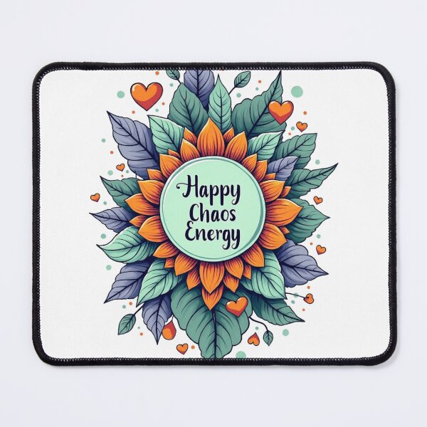 Item preview, Happy Chaos Energy Bright Maximalist Art designed and sold by Art&Fun.