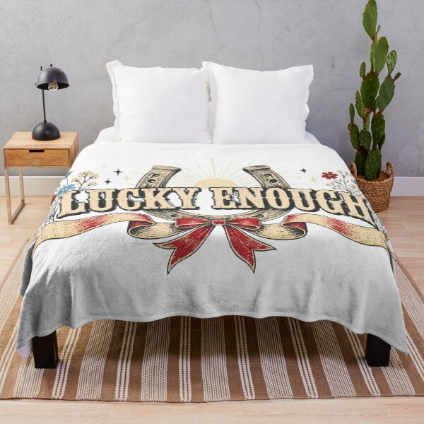 Item preview, Lucky Enough designed and sold by Peak Pop Studio..